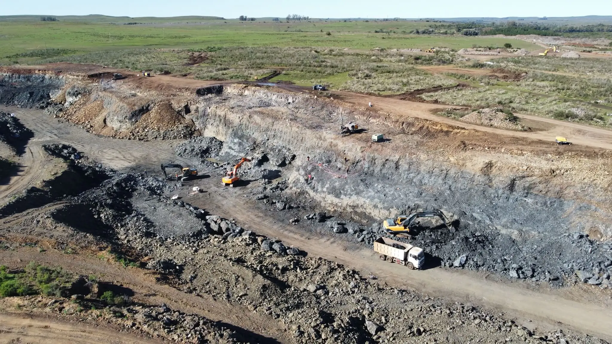 Artigas pit panorama, Uruguay